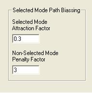 Model Options form - Assignment tab - Biasing factors