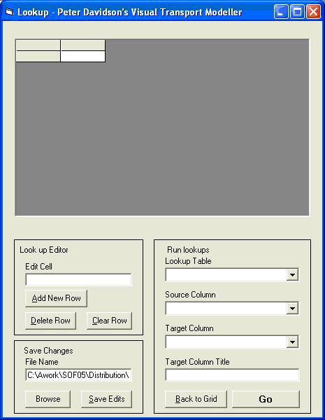 Lookup form
