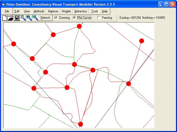 Ashtest centre with curves plotted