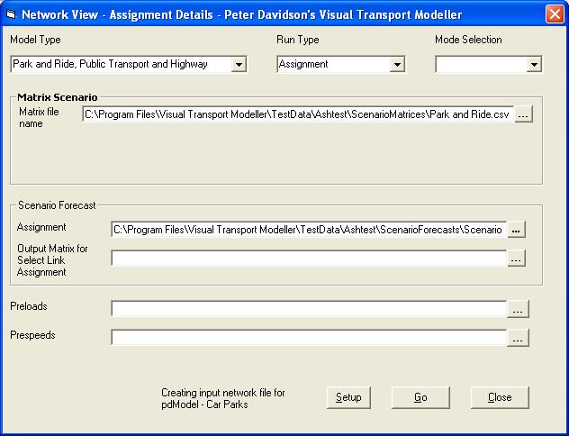 Assignment form