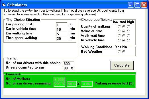 Walking Calculator